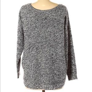 Lumiere Pullover Sweater with button-up back